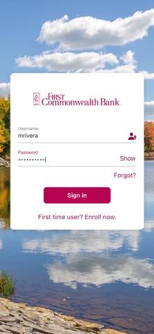 First Commonwealth Banking Screenshot 2 of 4