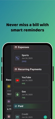 Finance – Budget Tracking AI Screenshot 7 of 8