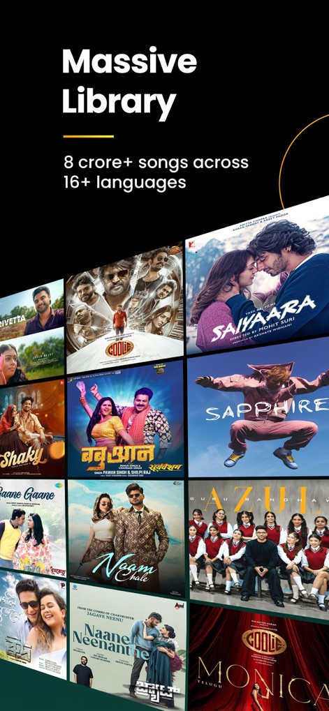 JioSaavn – Music & Podcasts - Expansive Content Catalog