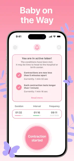 Contraction Timer & Trackerㅤ screenshot 4