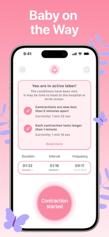 Contraction Timer & Trackerㅤ Screenshot 4 of 10