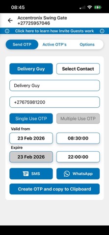 Accentronix V2 iPhone screenshot 2