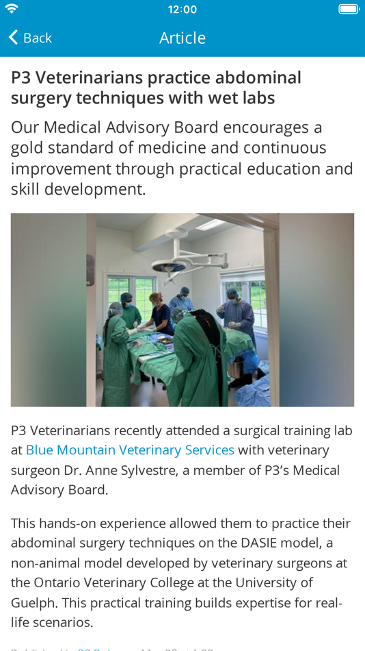 #3. P3 Connection (iOS) 由: P3 Veterinary Partners