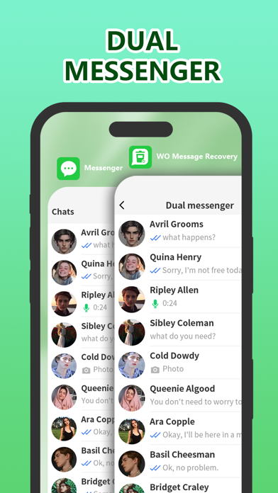 WO Recover Deleted Messages Screenshot