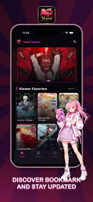 Yomi Comic screenshot 1