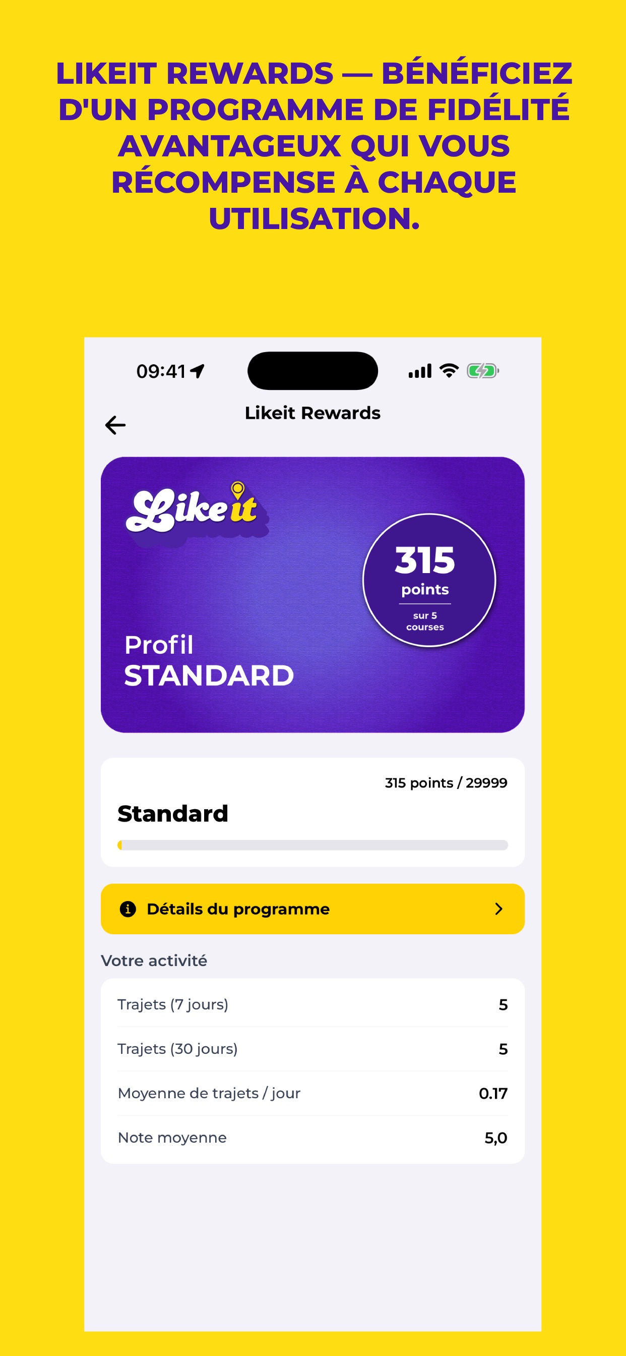 Screenshot 5 of Likeit : l’app VTC sociale