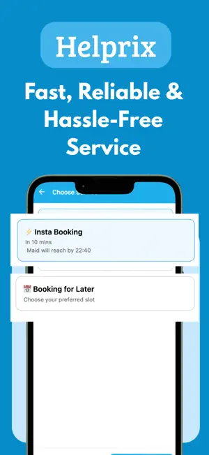 Helprix: On-demand house help screenshot 3