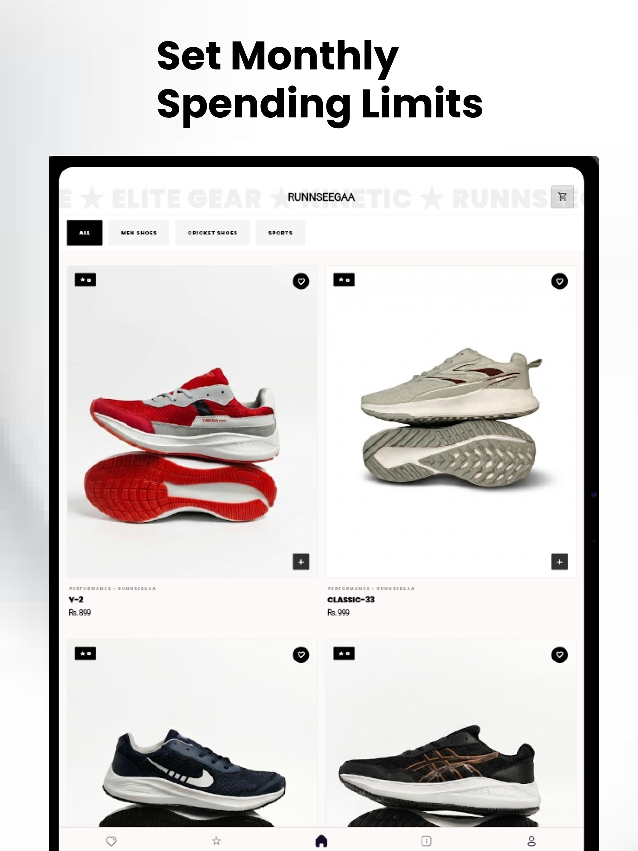 RunnSeegaa - Online Shoe App screenshot 9