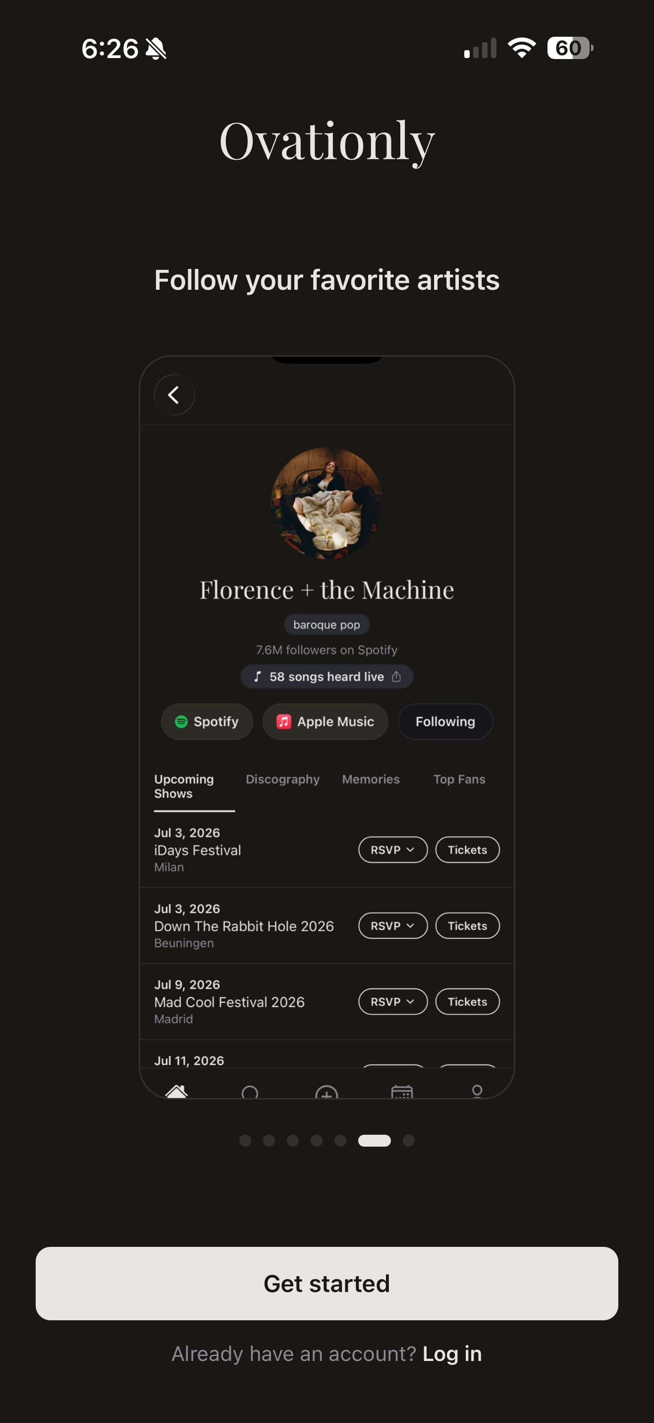 Ovationly: Live Event Memories screenshot 6