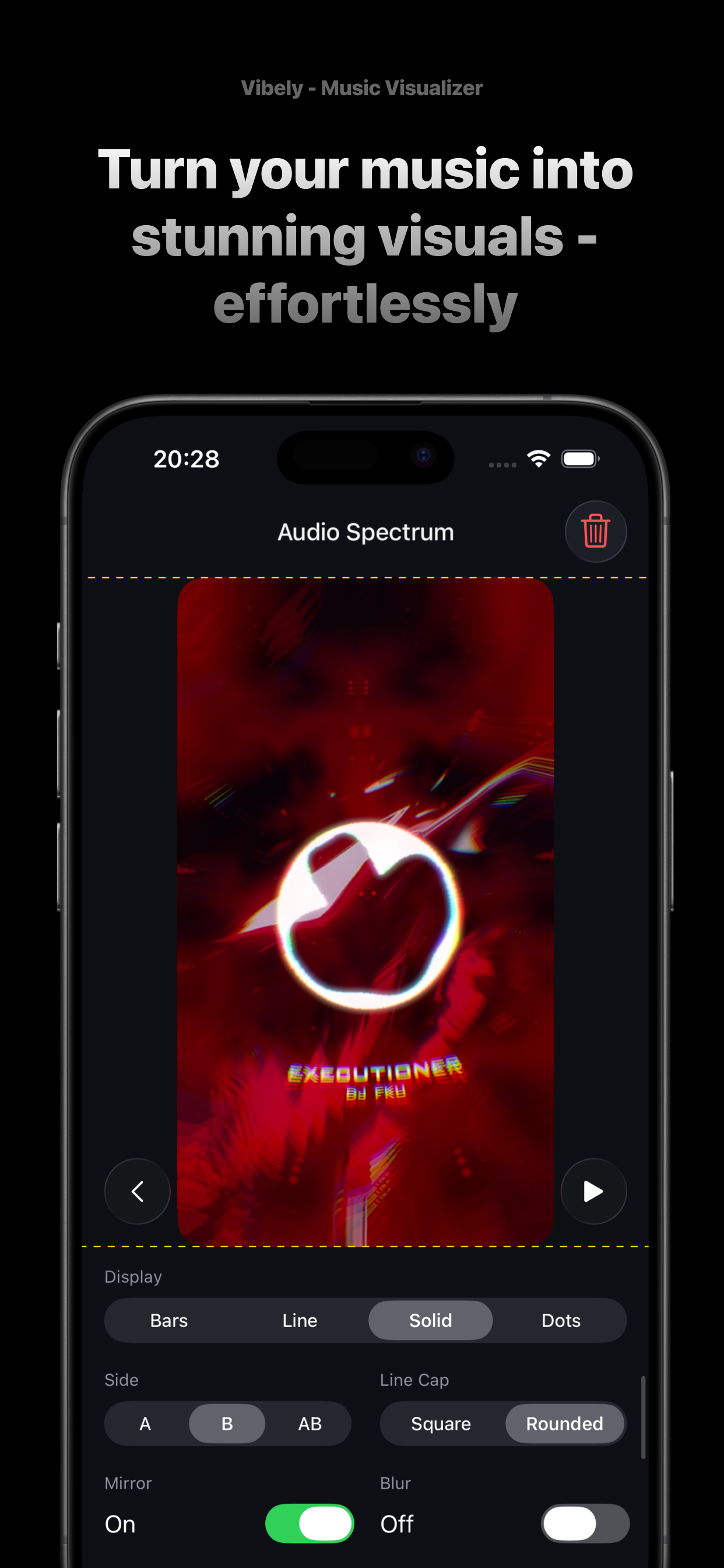 Vibely - Music Visualizer