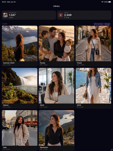 Fovelox: Photo Cleaner iPad screenshot