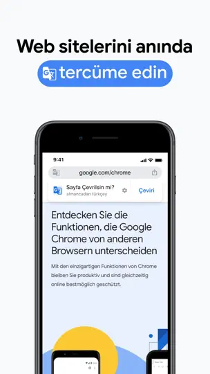 Google Chrome iPhone Ekran Görüntüsü 3
