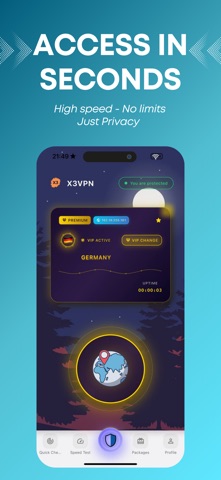 X3 VPN - Private VPN Screenshot 3 of 3