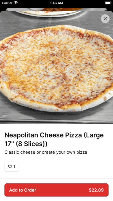 Ray's Pizza To Go iPhone screenshot 3 - Food & Drink app