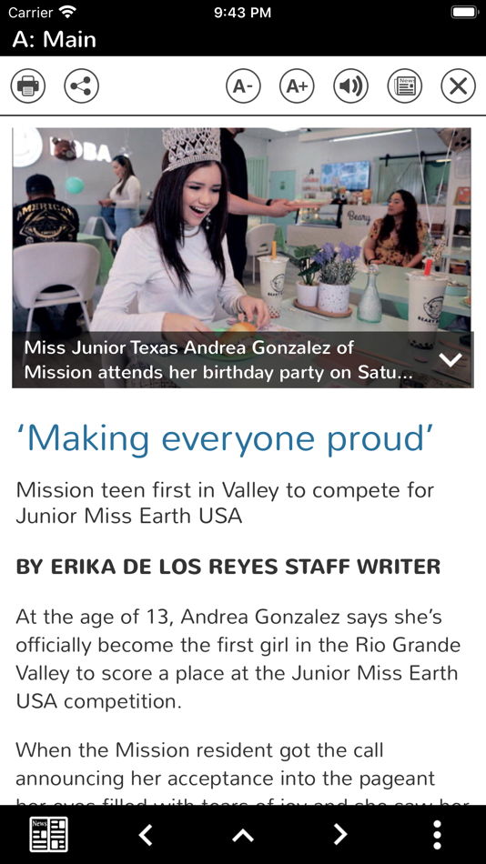 #2. El Extra E-Edition (iOS) Av: AIM Media Texas Operating, LLC