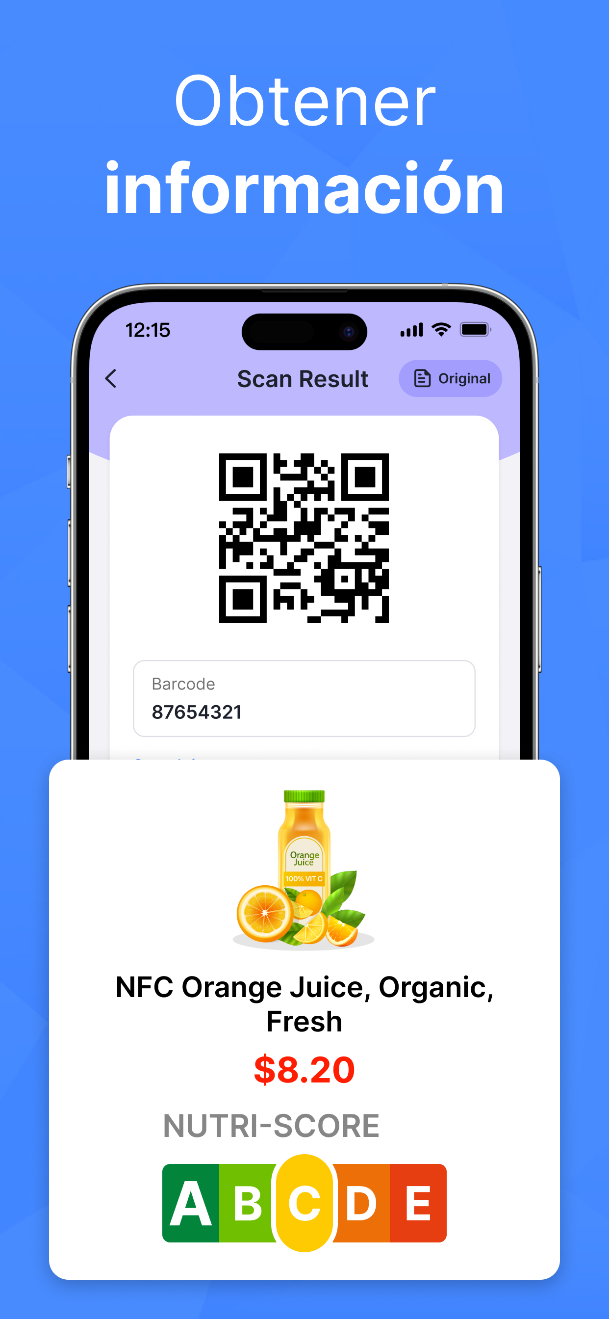 Lector Barras Code y Código QR