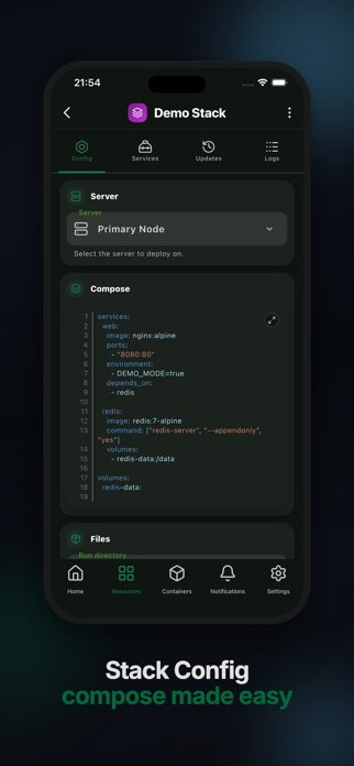 Komodo Go - Server Manager Screenshot 6 of 8
