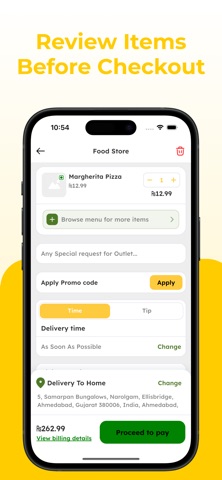 Zistou Delivery screenshot