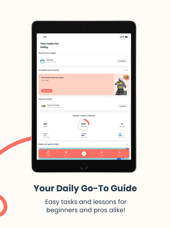Nutrition Tracker: NutriCoach screenshot-1
