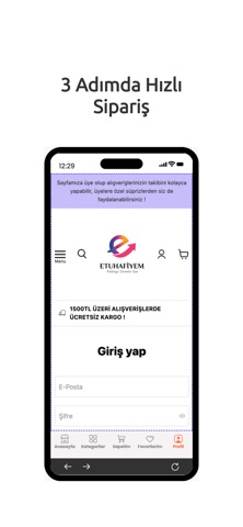 Etuhafiyem iPhone screenshot