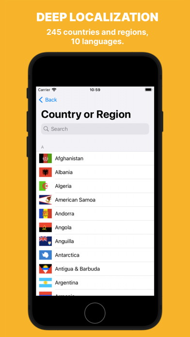 Maps Address Book Screenshot