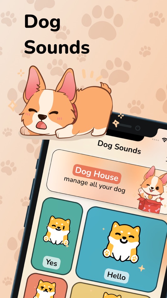 Dog Translator Walk Dog Sounds - 1.4 - (iOS)