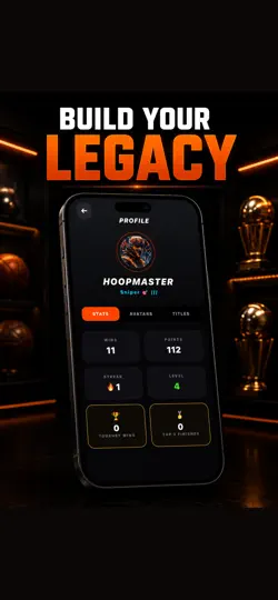 Screenshot von HoopIQ: Basketball Trivia auf dem iPhone 2