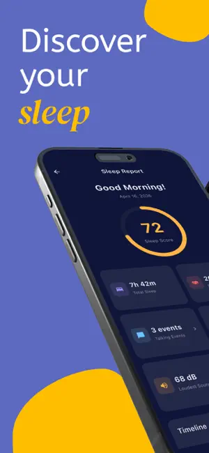 Sleep Recorder - Snore Tracker screenshot 1