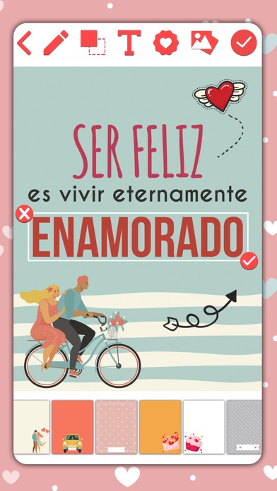 Spanish Love Quotes Screenshot