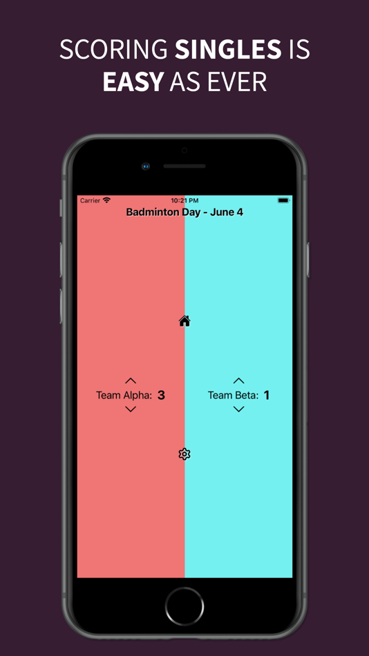 #3. Score: keeping made simple (iOS) Podle: Alail Ayesh