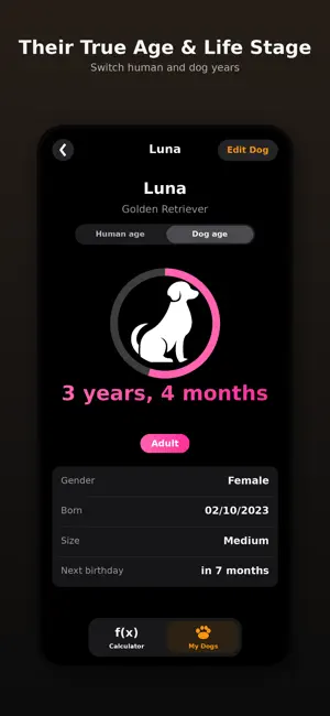 Dog Age Calculator+ screenshot 3