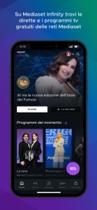 Mediaset Infinity screenshot #1 for iPhone