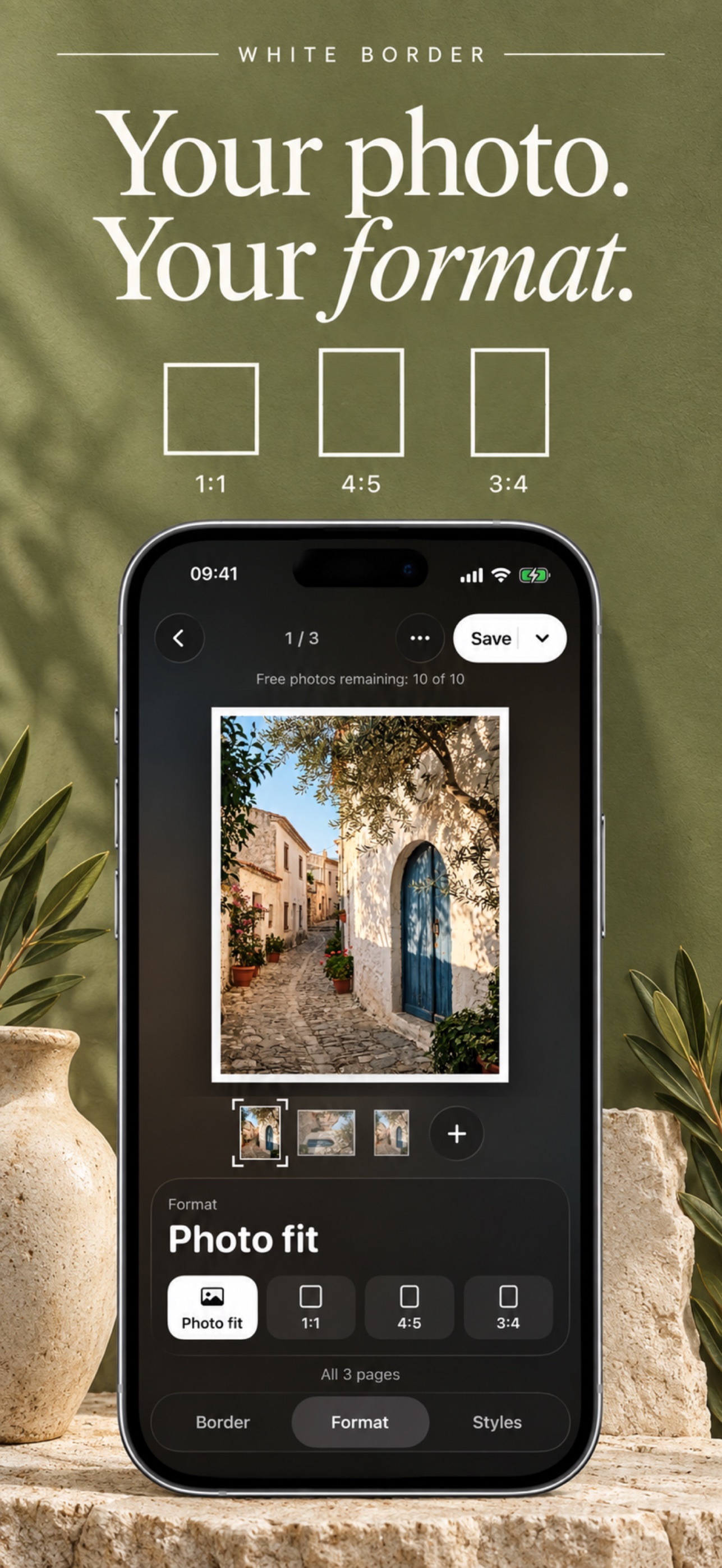 Screenshot 2 of White Border: Photo Frames