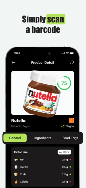 AI Food Calorie Tracker Carrot screenshot 3