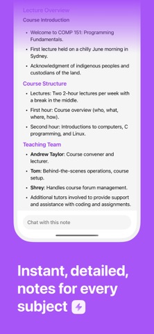 CapNote: AI Note Taker iPhone screenshot