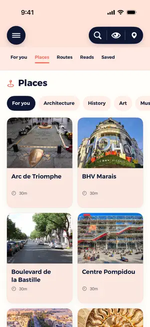 Paris Travel Guide Offline screenshot 2