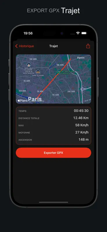 Compteur Vitesse GPS Vélo screenshot 8 of 10