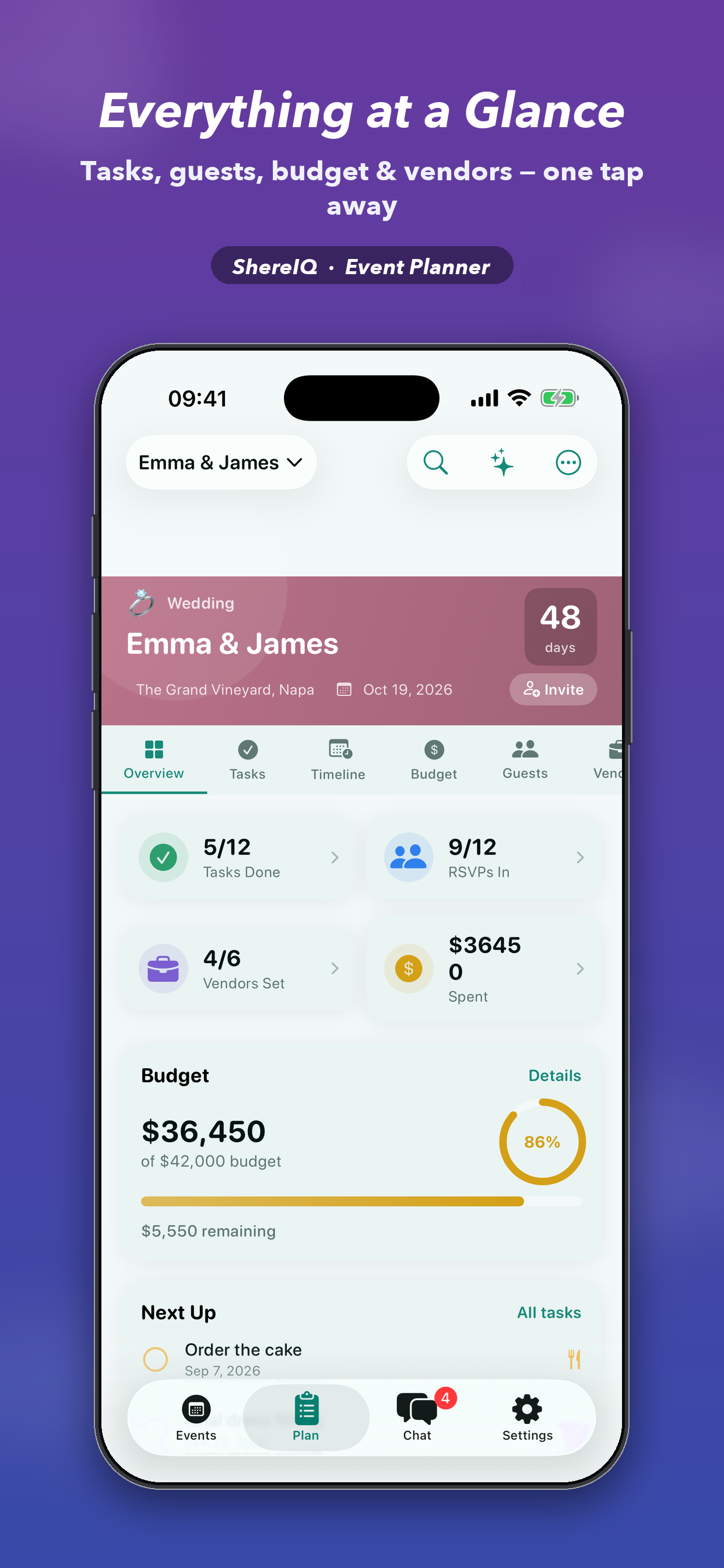 ShereIQ: Event Planner screenshot 2