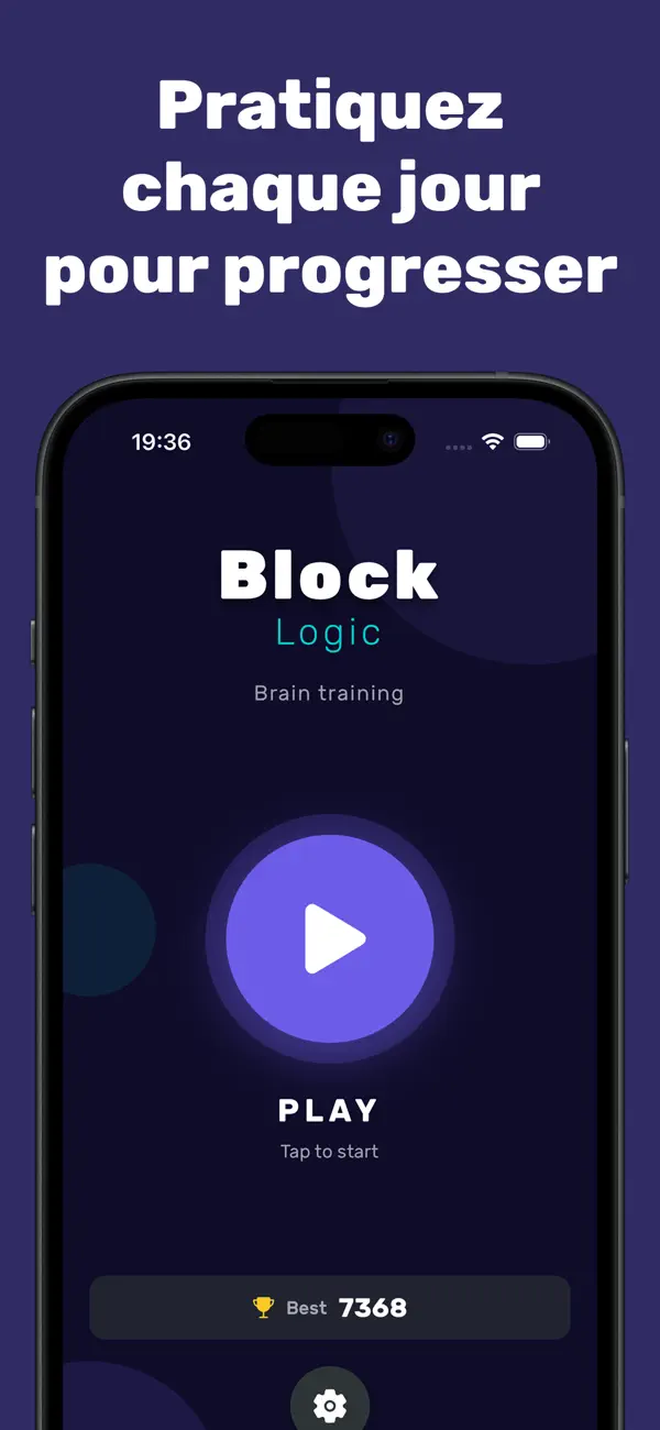 Screenshot #3 pour Block Logic: Brain Training IQ