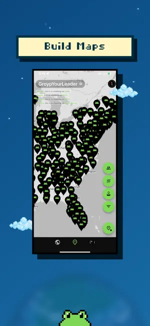 Groypin: Social Maps screenshot 1