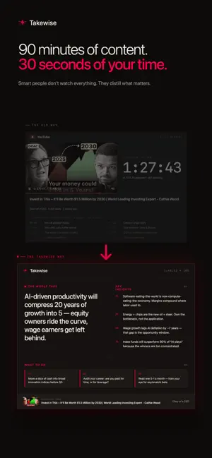 Takewise: YouTube Summarizer screenshot 2