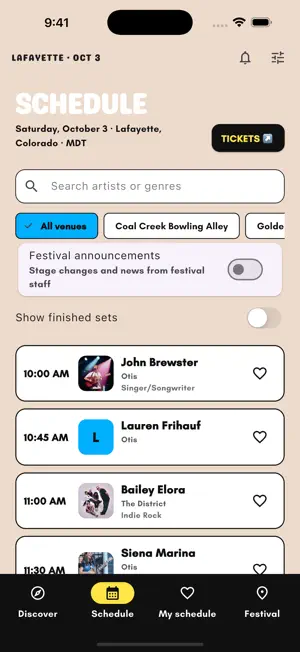 Lafayette Music Fest Colorado screenshot 2