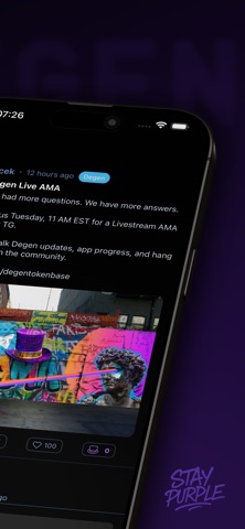 Degen - Decentralized Social screenshot