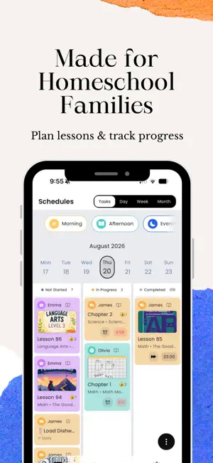 Homeschool Scheduler screenshot 1