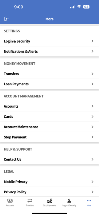 The Bank Mobile Screenshot 4 of 5