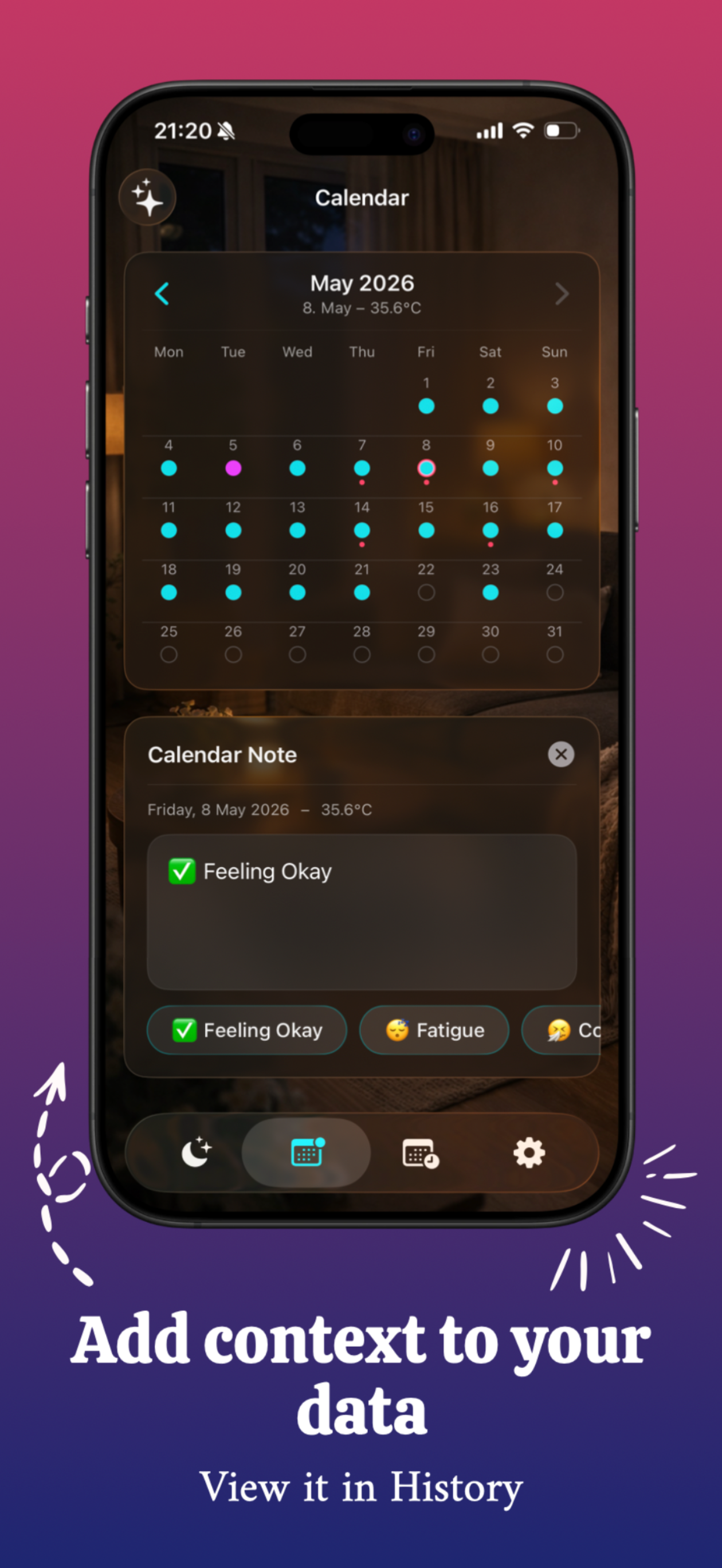 Watch Wrist Temp: Tracker screenshot 7