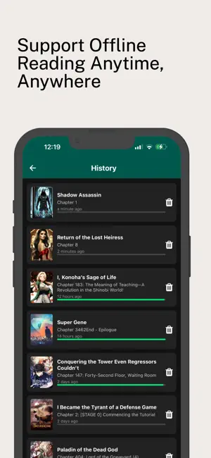 NBReader iPhone screenshot 4