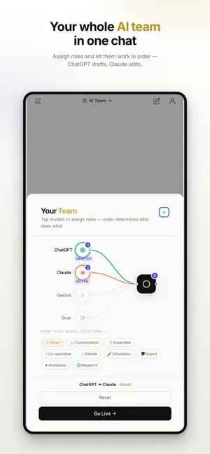 MultipleChat AI screenshot 1