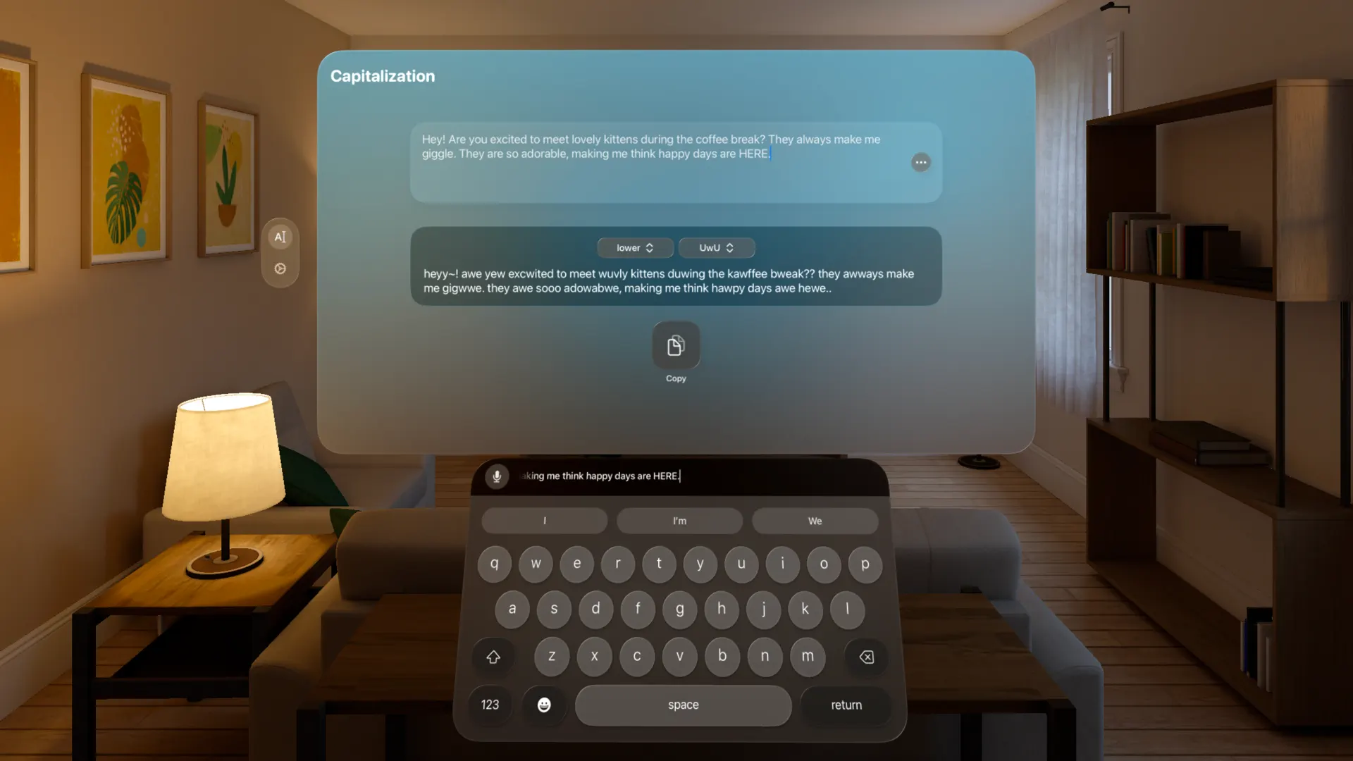 No Cap: Text Editor screenshot 5