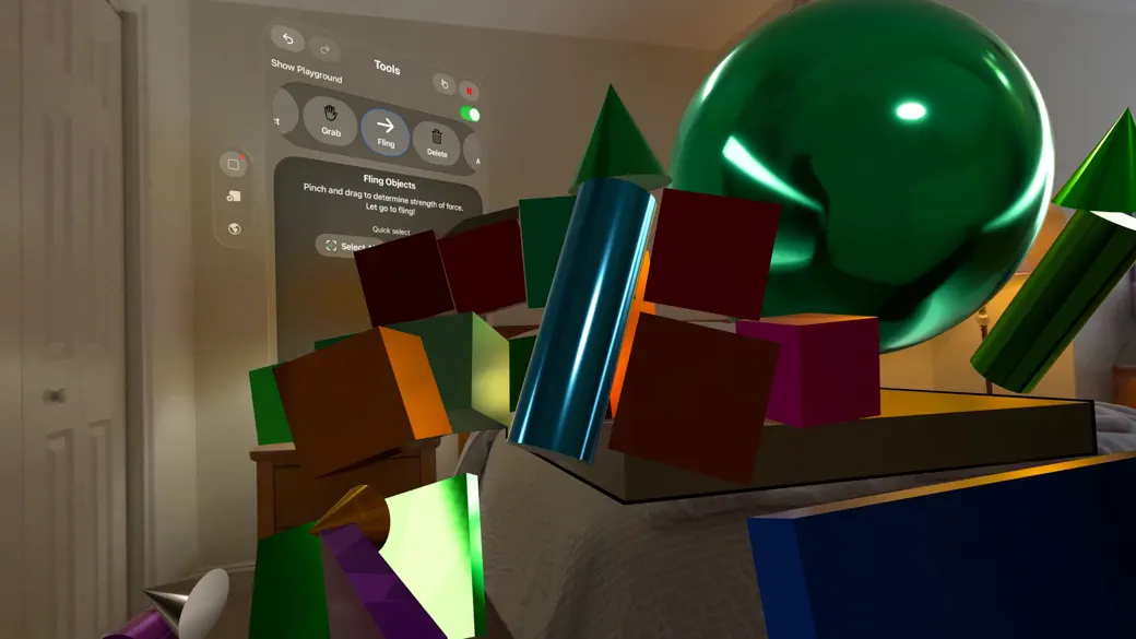 Spatial Physics Playground screenshot 2